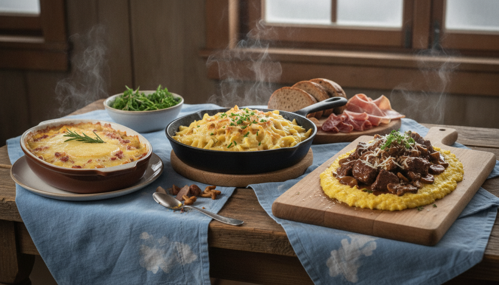 découvrez 3 recettes traditionnelles oubliées des vallées alpines à tester cet hiver, pour varier vos plaisirs bien au-delà de la raclette.