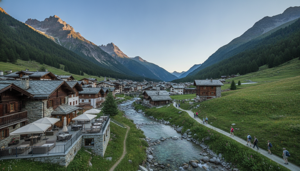 découvrez comment le slow-tourisme transforme notre expérience de la montagne, en privilégiant la douceur, la découverte locale et un rythme de vie plus harmonieux, du cœur des villes aux cimes alpines.