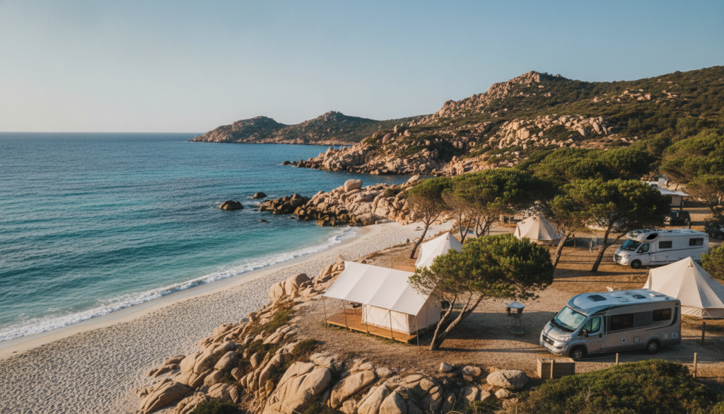 découvrez les plus beaux campings en sardaigne en bord de mer pour des vacances inoubliables. profitez de plages paradisiaques, de paysages naturels et d'activités variées pour toute la famille.