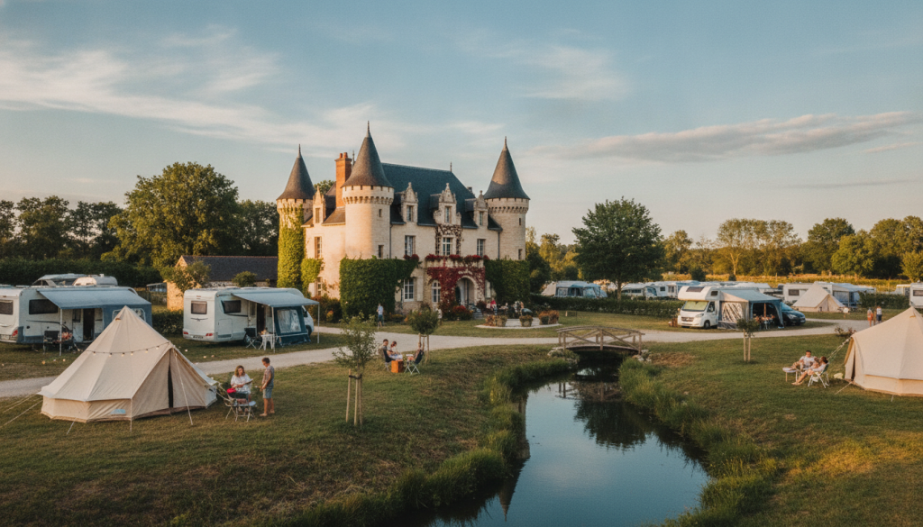 découvrez le charme unique du château galaure camping, un lieu idéal pour des vacances inoubliables alliant nature, confort et détente.